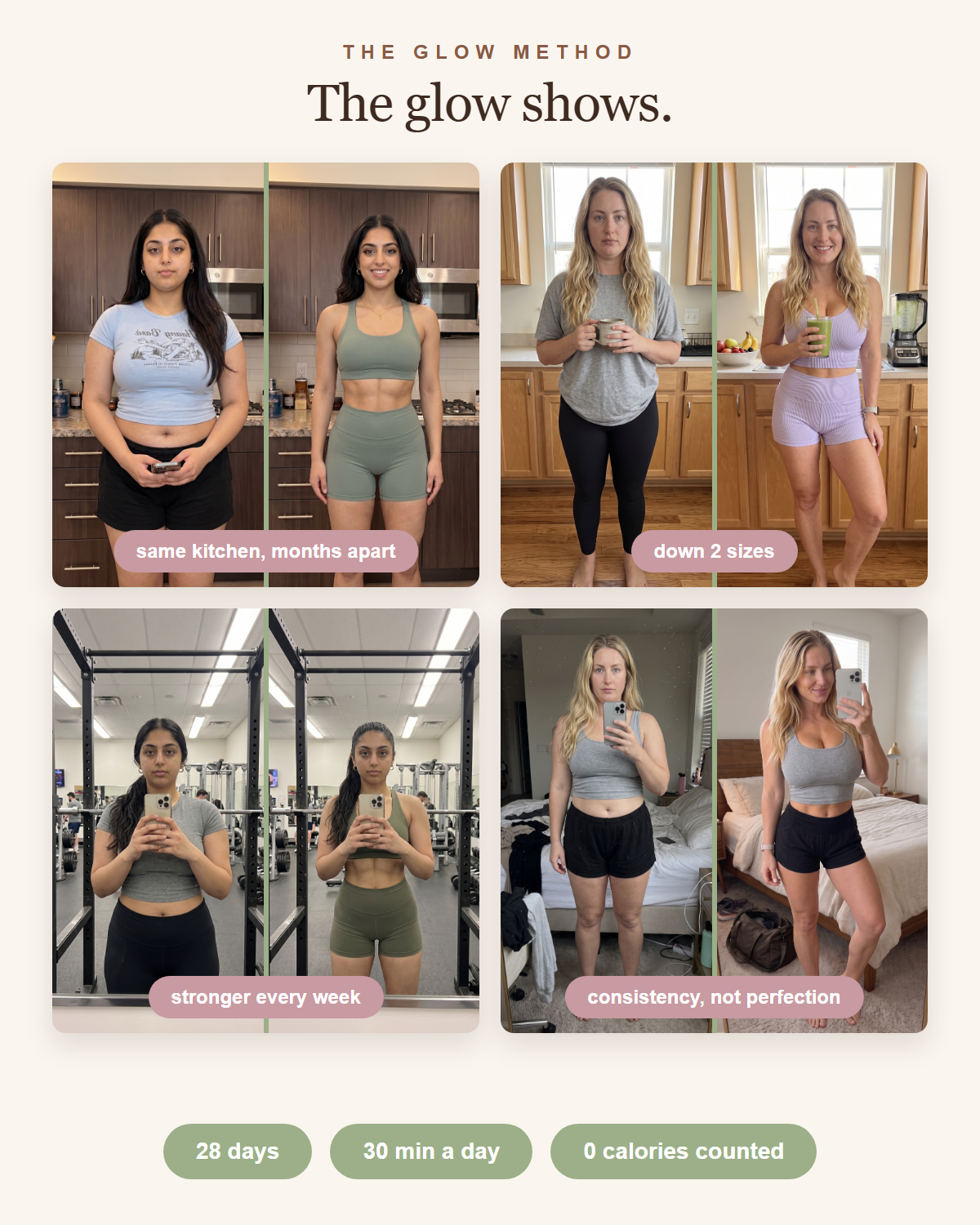 The GLOW Kickstart | 28-Day Glow-Up Plan
